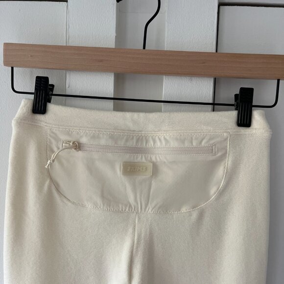 SKIMS Outdoor Fleece Flare Leg Sweatpants - Ecru - Size S - Picture 1 of 6